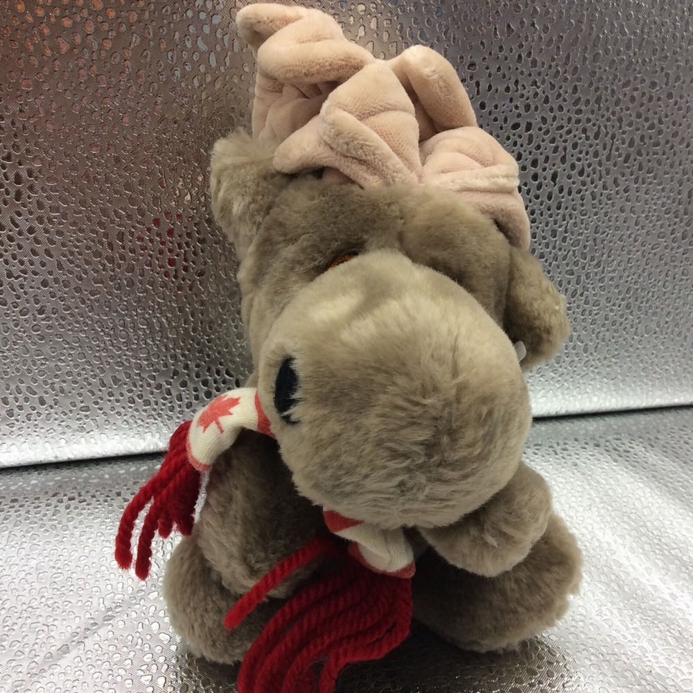 Vintage Heritage Collection Ganz Bros Plush Stuffed Moose 8" 1985 #5506